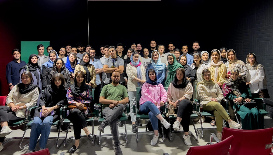 کارگاه محتوا و سئو دانشجویان دوره جامع سئو حمید جعفری